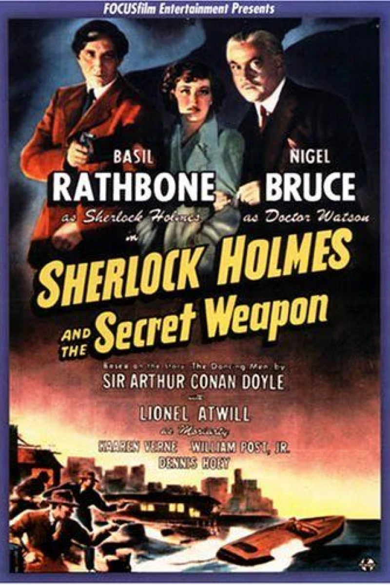 Sherlock Holmes and the Secret Weapon Plakat