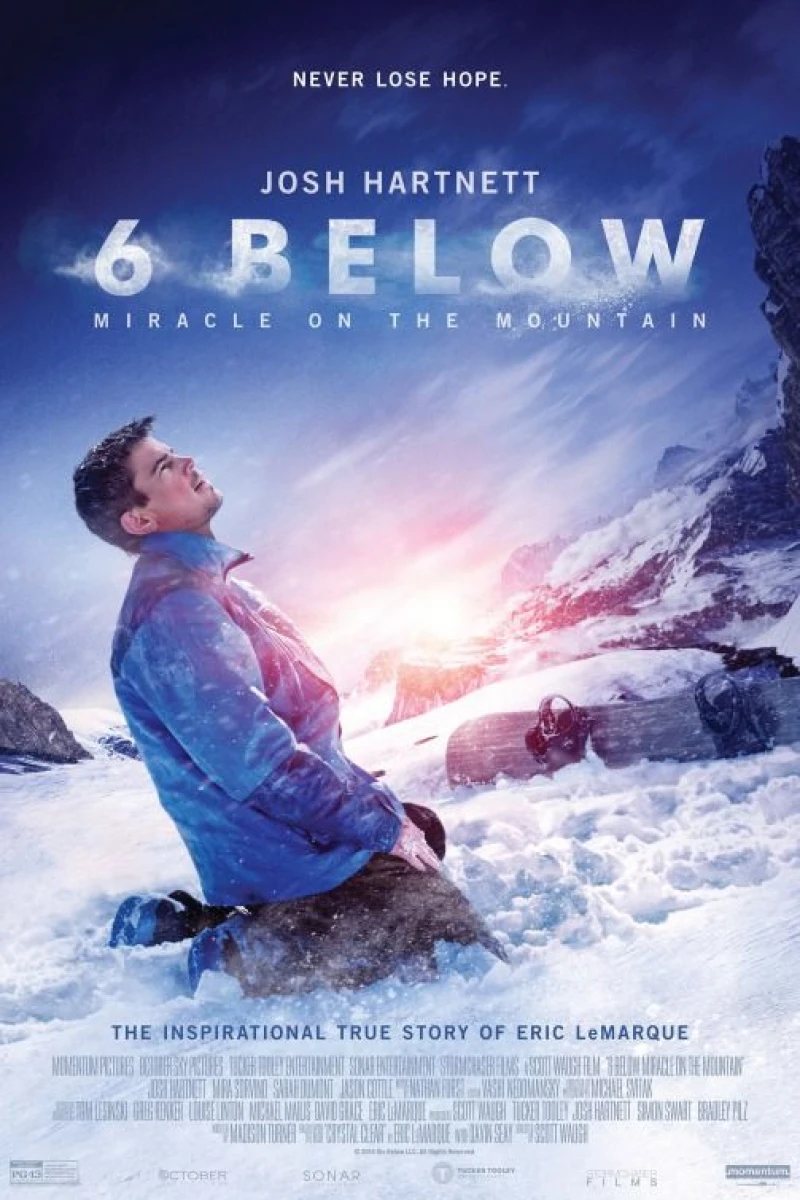 6 Below Plakat