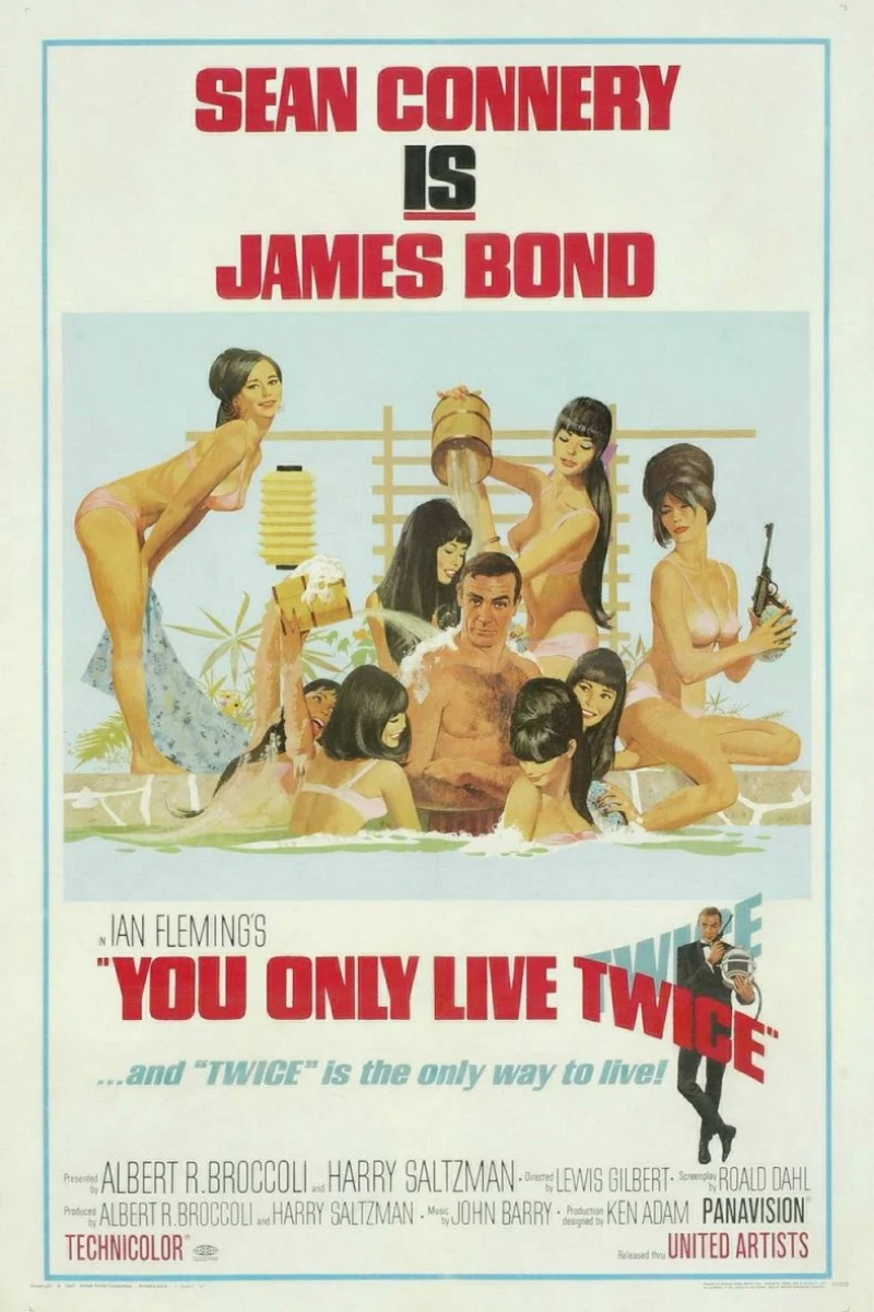 James Bond - Du lever kun to gange Plakat